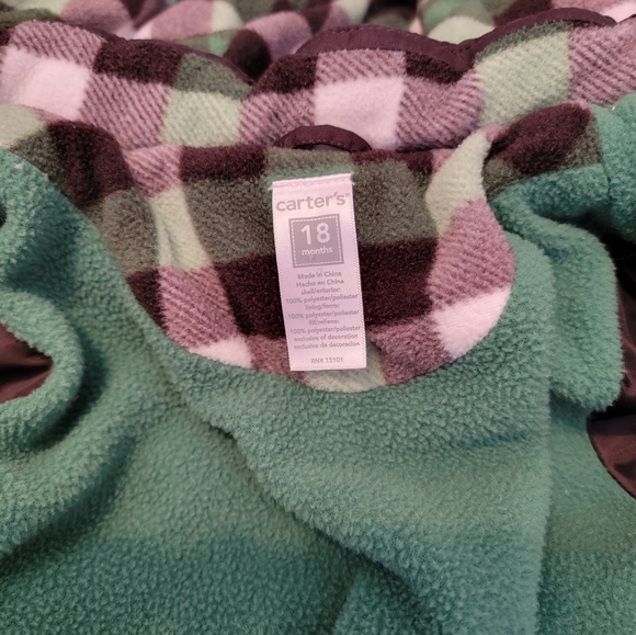 Carter's 18 Month Boy Winter Jacket - Picture 5 of 6